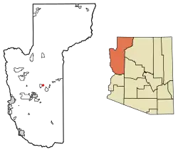 Location in Arizona