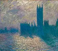 Houses of Parliament, stormy sky, 1904, Palais des Beaux-Arts de Lille, Lille, France