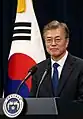 12th: Moon Jae-in19th term(served: 2017–2022)