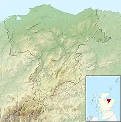 Portgordon on the southern shore of the Moray Firth