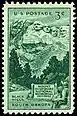 1952 Mount Rushmore Stamp Issued in United States