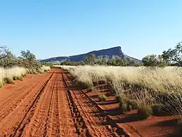 Mt. Leisler viewed from the Sandy Blight Junction Road