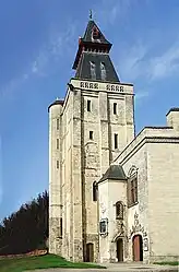 The belfry, entrance to the Boucher-de-Perthes Museum&nbsp;[fr]