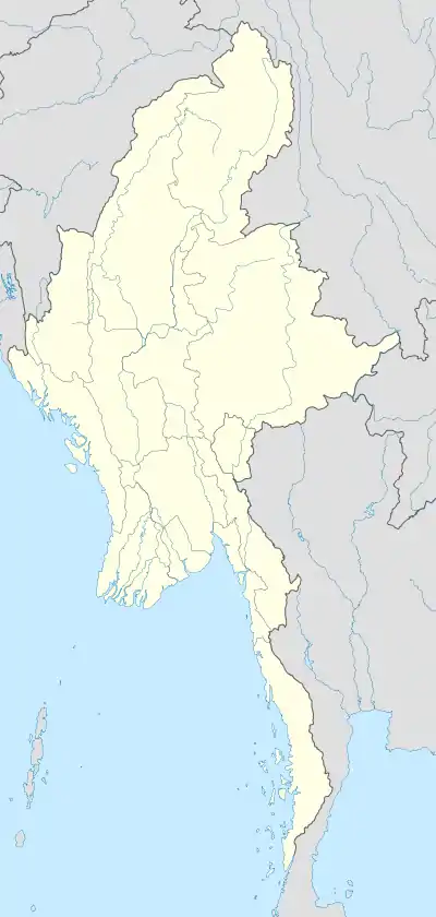 Sittwe is located in Myanmar