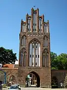 Treptow Gate with Neubrandenburg Regional Museum