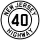 Route 40 marker