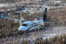 From 1979, the final 695 Jetprop 980/1000 is powered by 733–820&nbsp;hp (547–611&nbsp;kW) TPE-331s.