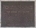 Battle of Lone Pine dedication plaque