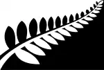 Silver Fern (Black & White) by Alofi Kanter was voted on in the 2015 referendum.