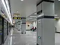Line 4 platform of Nanpu Bridge