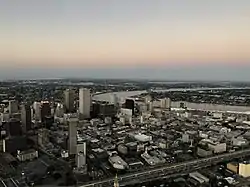 New Orleans' Central Business District in 2019