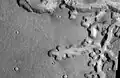 Nirgal Vallis close-up.