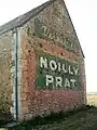 Noilly Prat advertisement near Chartres, France