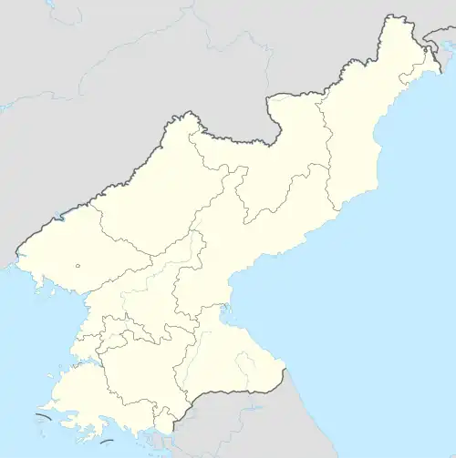 Samjiyŏn is located in North Korea
