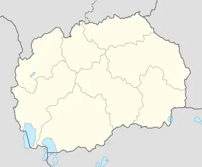 Debar is located in North Macedonia