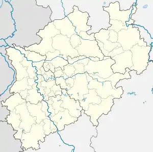 Cologne is located in North Rhine-Westphalia