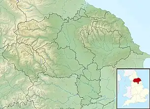 Studley Royal Park is located in North Yorkshire
