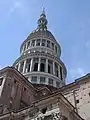 The cupola of the Basilica of San Gaudenzio, symbol of Novara, is 121&nbsp;m (397&nbsp;ft) high.
