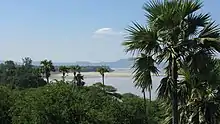 The shores of Irrawaddy River near Nyaung-U, Bagan
