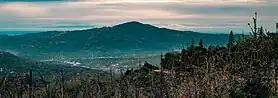 Oakhurst seen from the Sierra Vista Scenic Byway