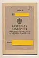 "Serie E" Austrian passport, issued in 1970