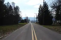 Old Tioga Turnpike in New Columbus