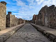Street in Pompeii