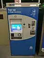 Opal card ticket and top-up machine in Sydney, Australia