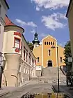 Church of St. Adalbert, also known as the "Church on the Rock" and "Church on the Hill"