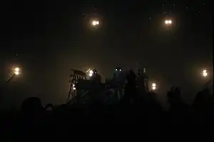 Orbital in concert at Poland in 2012