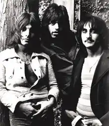 Left to right: Louis Dambra, Gary Justin, John Garner, c. 1971