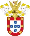 Coat of arms of the Kingdom of Portugal (1557–1578)
