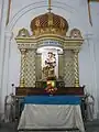 Right side Altar for Our Lady of Immaculate Conception, renovated during the year of Faith
