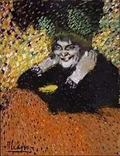 Pablo Picasso, 1901, Old Woman (Woman with Gloves, Woman With Jewelry), Philadelphia Museum of Art