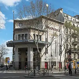 Egyptian inspiration/mix of Egyptian Revival and Art Deco - Le Louxor Cinema&nbsp;[fr], Paris, by Henri Zipcy, 1919-1921
