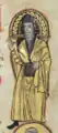 Monk wearing a koukoulion, from the Sacra Parallela
