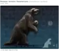 Eremotherium restoration