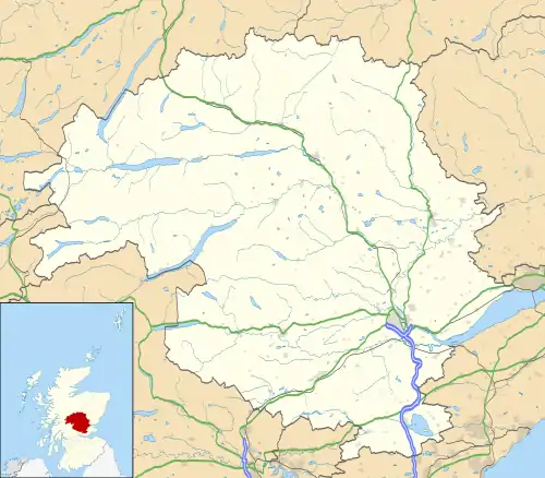Forteviot is located in Perth and Kinross