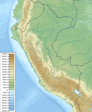 Misti is located in Peru