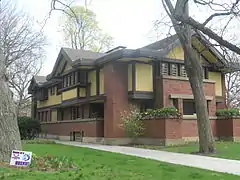Peter A. Beachy House (1906), Frank Lloyd Wright, Oak Park, IL
