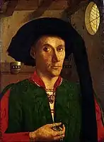 Edward Grimston, 1446. National Gallery, London. (On loan from the Earl of Verulam)