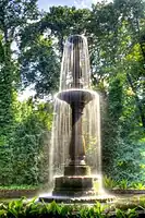 Column fountain, created in 1824 by Martin Friedrich Rabe&nbsp;[de]
