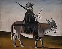 Healer on a Donkey, 1900s, Sighnaghi Museum