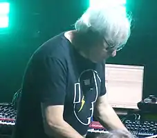 Barbieri with Porcupine Tree in 2022.