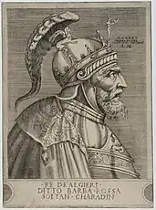 Man wearing helmet seen in profile