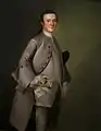Portrait of Thomas Wentworth by Joseph Blackburn