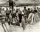 The Potato Market, watercolor1882Private collection (F1091)
