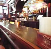 Original 1884 Brunswick bar