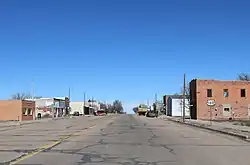 Looking north along Randolph Street (2019).