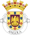 A proposal for a coat of arms for the colony of Angola, at the request of the General Agency of the Colonies, for the Portuguese Institute of Heraldry and prepared by Afonso Dornelas in June 1932.